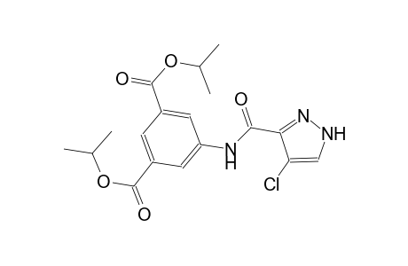 diisopropyl 5-{[(4-chloro-1H-pyrazol-3-yl)carbonyl]amino}isophthalate