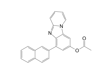 6-(Naphthalen-2-yl)benzo[4,5]imidazo[1,2-a]pyridin-8-yl Acetate