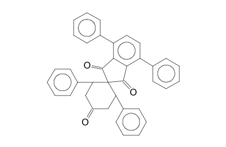 2',6'-Diphenylspiro(4,7-dyphenylindane-2,1'-cyclohexane)-1,3,4'-trione