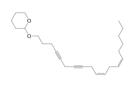 2H-Pyran, tetrahydro-2-(10,13-nonadecadiene-4,7-diynyloxy)-, (Z,Z)-