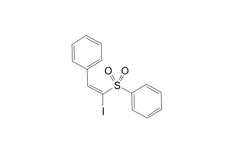 (E)-1-Iodo-1-phenylsulfonyl-2-phenylethene