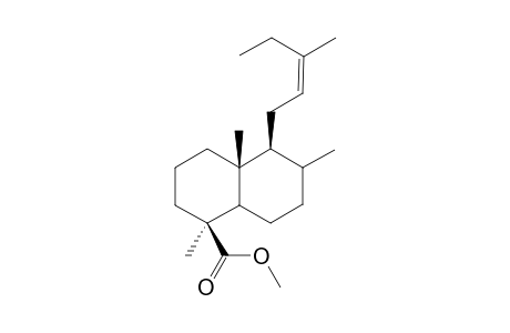 Methyl labd-Z-12-en-19-oate