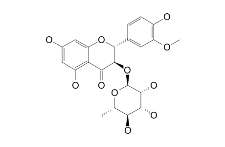 3'-O-METHYL-ASTILBIN;3'-METHOXY-3,4',5,7-TETRAHYDROXY-FLAVANONE-3-O-[6-DEOXY-(ALPHA-L-MANNOPYRANODIDE)]