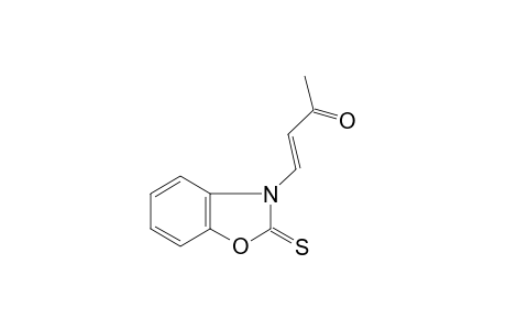 (E)-4-(2-sulfanylidene-1,3-benzoxazol-3-yl)-3-buten-2-one