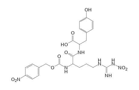 N-[N2-carboxy-N5-(nitroamidino)-L-ornithyl]tyrosine, N2-(p-nitrobenzyl)ester