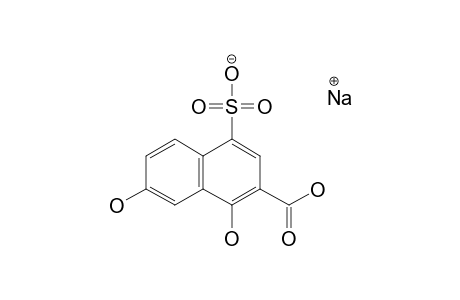 NATRIUM-1,7-DIHYDROXY-4-SULFONATO-NAPHTHALIN-2-CARBONSAEURE