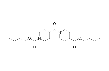 Isonipecotic acid, N-(N'-butoxycarbonylisonipecotinoyl)-, butyl ester