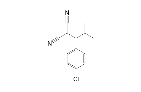 2-[1-(4-chlorophenyl)-2-methyl-propyl]malononitrile