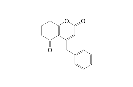 4-Benzyl-7,8-dihydro-2H-chromene-2,5(6H)-dione