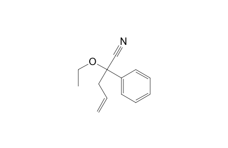 2-Ethoxy-2-phenyl-4-pentenenitrile