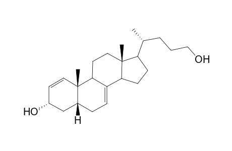 5.beta.-chola-1,7-dien-3.alpha.,24-diol