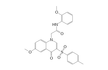 1-quinolineacetamide, 1,4-dihydro-6-methoxy-N-(2-methoxyphenyl)-3-[(4-methylphenyl)sulfonyl]-4-oxo-