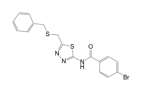 benzamide, 4-bromo-N-[5-[[(phenylmethyl)thio]methyl]-1,3,4-thiadiazol-2-yl]-