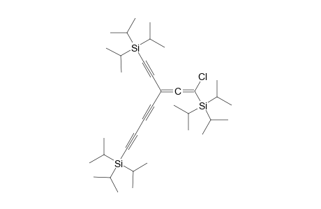 rac-1-Chloro-1,7-bis(triisopropylsilyl)-3-[(triisoproyl)ethynyl]hepta-1,2-dien-4,6-diyne