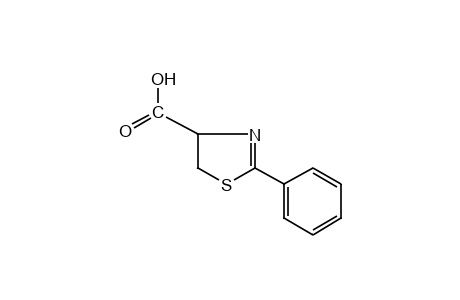 2-phenyl-2-thiazoline-4-carboxylic acid