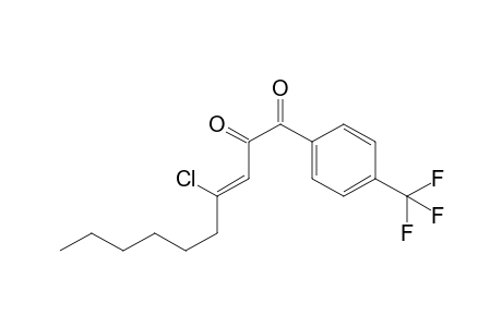 (Z)-4-Chloro-1-(4-trifluoromethylphenyl)-3-decene-1,2-dione