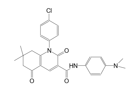 3-quinolinecarboxamide, 1-(4-chlorophenyl)-N-[4-(dimethylamino)phenyl]-1,2,5,6,7,8-hexahydro-7,7-dimethyl-2,5-dioxo-