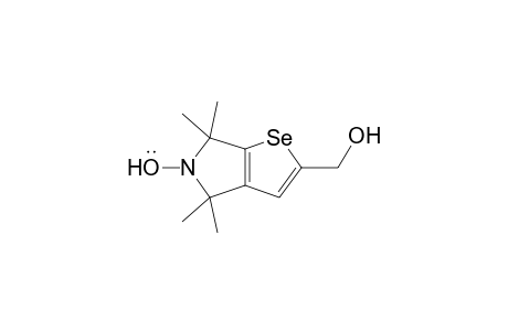 2-(Hydroxymethyl)-4,4,6,6-tetramethyl-5,6-dihydro-4H-selenolo[2,3-c]pyrrol-5-yloxy radical