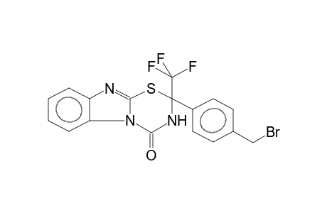 2-TRIFLUOROMETHYL-2-(PARA-BROMOMETHYLPHENYL)-2H-3,4-DIHYDROBENZIMIDAZO[3,2-A]-1,3,5-THIADIAZIN-4-ONE