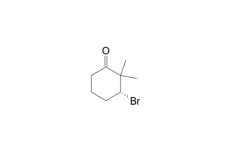 (3R)-2,2-Dimethyl-3-bromocyclohexanone