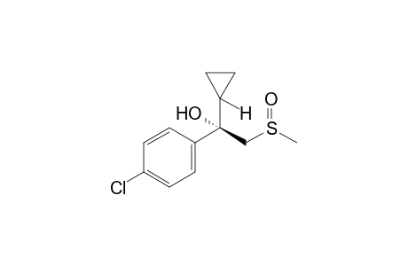 (R,R)+(R,S)-alpha-(p-chlorophenyl)-alpha-[(methylsulfinyl)methyl]cyclopropanemethanol