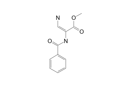 METHYL-2-N-BENZOYLAMINO-3-AMINO-2-PROPENOATE