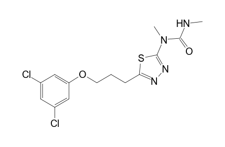 Urea, N-[5-[3-(3,5-dichlorophenoxy)propyl]-1,3,4-thiadiazol-2-yl]-N,N'-dimethyl-