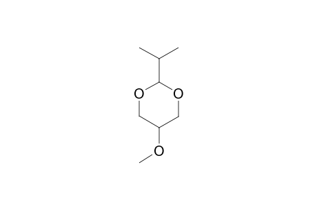 cis-5-Methoxy-2-(1-methylethyl)-1,3-dioxane