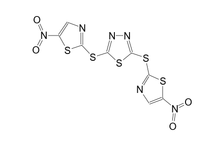 2,5-bis(5-nitro-1,3-thiazol-2-ylthio)-1,3,4-thiadiazole