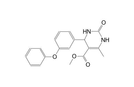 methyl 6-methyl-2-oxo-4-(3-phenoxyphenyl)-1,2,3,4-tetrahydro-5-pyrimidinecarboxylate