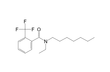 Benzamide, 2-trifluoromethyl-N-ethyl-N-heptyl-