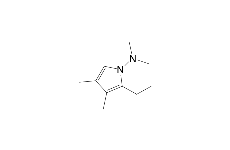 1-(Dimethylamino)-2-ethyl-3,4-dimethyl-1H-pyrrole
