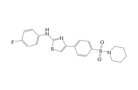 2-thiazolamine, N-(4-fluorophenyl)-4-[4-(1-piperidinylsulfonyl)phenyl]-