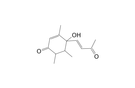 4-Hydroxy-3,5,6-trimethyl-4-[(1E)-3-oxo-1-butenyl]-2-cyclohexen-1-one