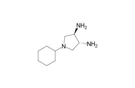 (3R,4R)-3,4-Diamino-1-cyclohexylpyrrolidine