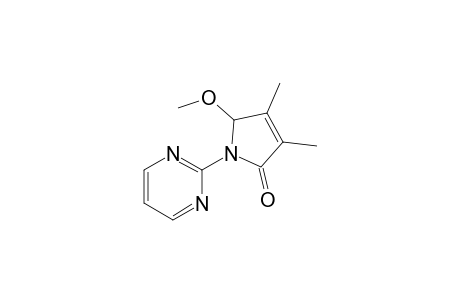 5-Methoxy-3,4-dimethyl-1-(pyrimidin-2-yl)-1,5-dihydro-pyrrol-2-one