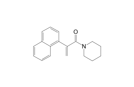 2-(1-Naphthyl)-1-piperidin-1-ylpropenone