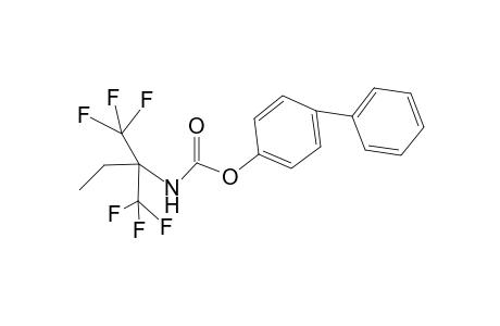 4-[(([1,1-Bis(trifluoromethyl)propyl]amino)carbonyl)oxy]-1,1'-biphenyl