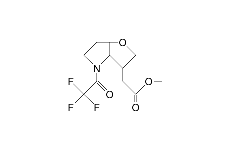 1,4-Anhydro-3-C-(carbomethoxymethyl)-3,6-imino-2,3,5,6-tetradeoxy-N-trifluoroacetyl-D-lyxo-hexitol