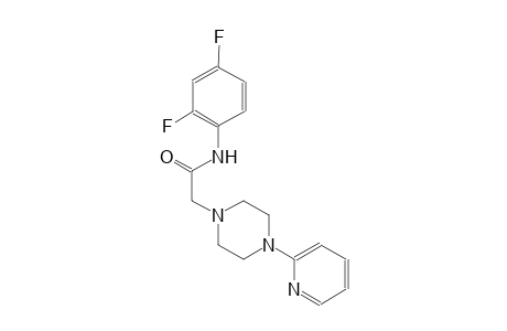 1-piperazineacetamide, N-(2,4-difluorophenyl)-4-(2-pyridinyl)-