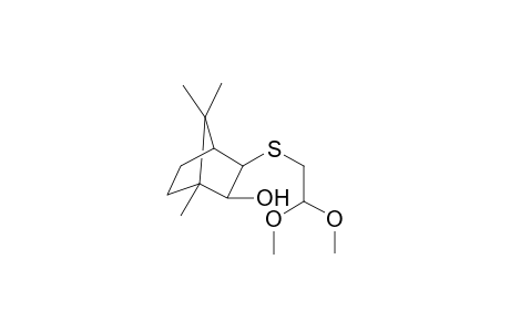 (1R,2S,3R,4S)-3-(2,2-Dimethoxyethylsulfanyl)-1,7,7-trimethylbicyclo[2.2.1]heptan-2-ol