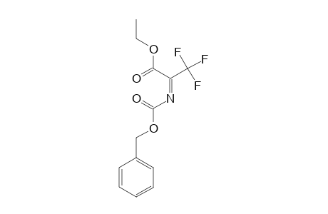 2-BENZYLOXYCARBONYLIMINO-3,3,3-TRIFLUOROPROPIONIC-ACID-ETHYLESTER