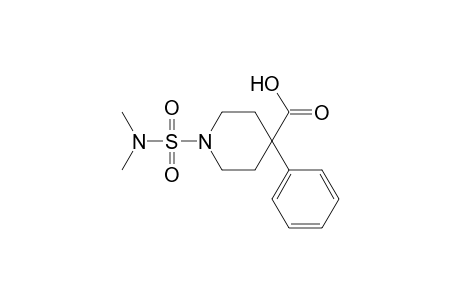 1-[(dimethylamino)sulfonyl]-4-phenyl-4-piperidinecarboxylic acid