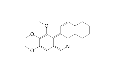 8,9,10-Trimethoxy-1,2,3,4-tetrahydrobenzo[c]phenanthridine
