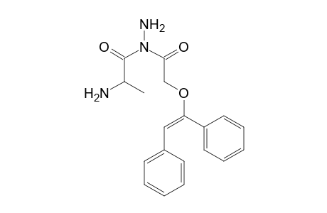 N-(E)-stilbenyloxymethylcarbonyl-a-alanine hydrazide