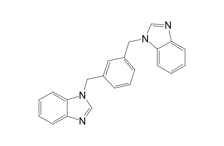 1-[3-(benzimidazol-1-ylmethyl)benzyl]benzimidazole