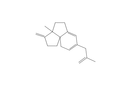 2,3,3a,4,5,9-hexahydro-3a-methyl-3-methylene-7-(2-methyl-2-propen-1-yl)-1H-cyclopent[c]indene