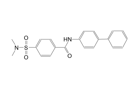 benzamide, N-[1,1'-biphenyl]-4-yl-4-[(dimethylamino)sulfonyl]-