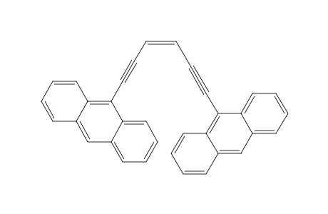 9-[(Z)-6-(9-anthracenyl)hex-3-en-1,5-diynyl]anthracene