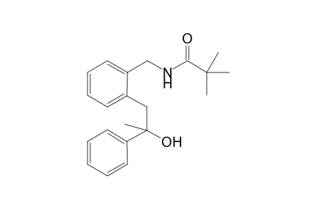 N-[2-(2-Hydroxy-2-phenylpropyl)benzyl]pivalamide